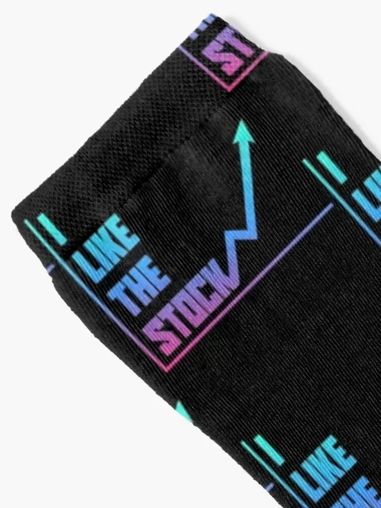 I LIKE THE STOCK Socks short Novelties hockey custom Designer Man Socks Women's