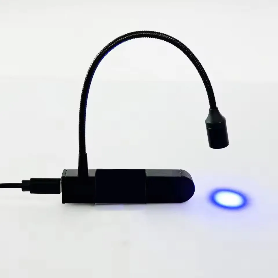 Upgraded version USB Tpcy-c interface ultraviolet UV Eyelash grafting tweezers curing lamp accessory ﻿