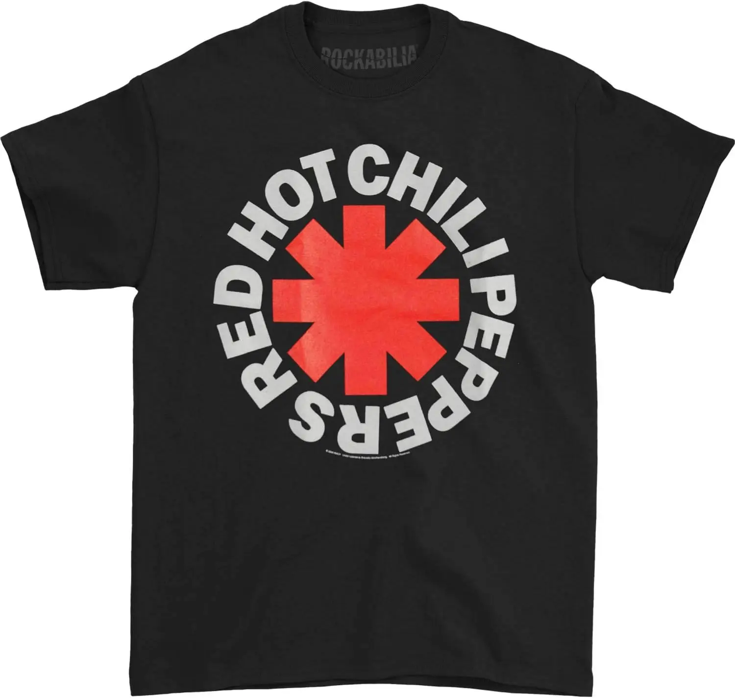 เสื้อยืดผู้ชาย bravado rhcp คลาสสิกดอกจัน