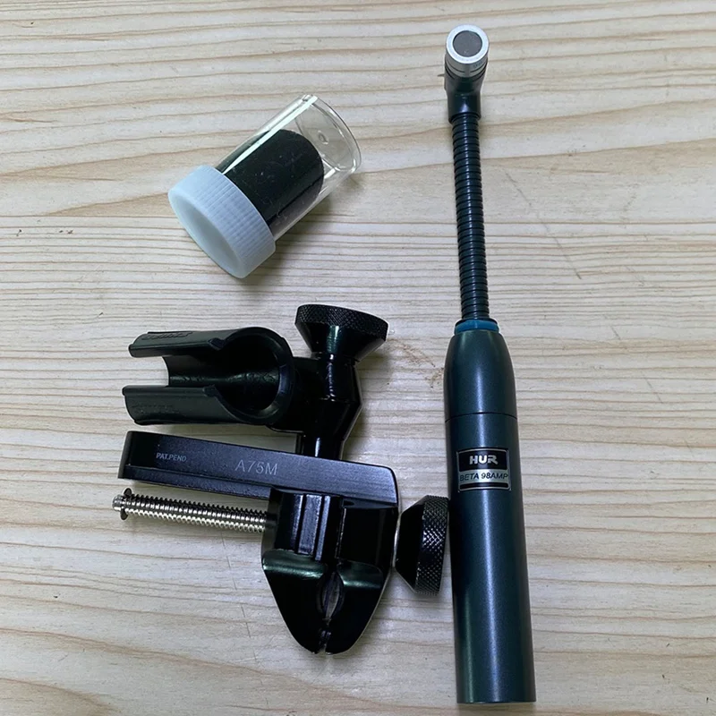 

BETA98AMP Instrument Microphone 98amp Cardioid Condenser Instrument Percussion Drum Microphone for Toms Snare Drum-TCES