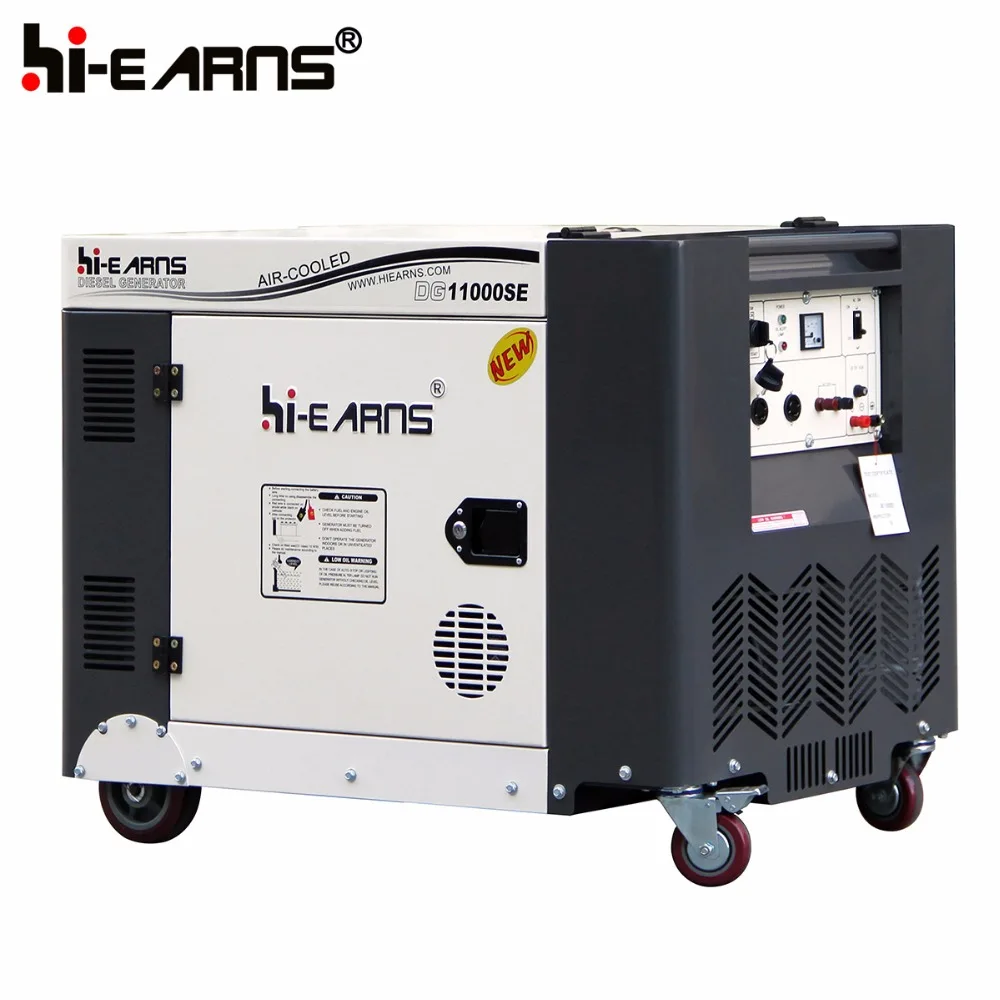 8kva portable silent die·sel generator DG11000SE