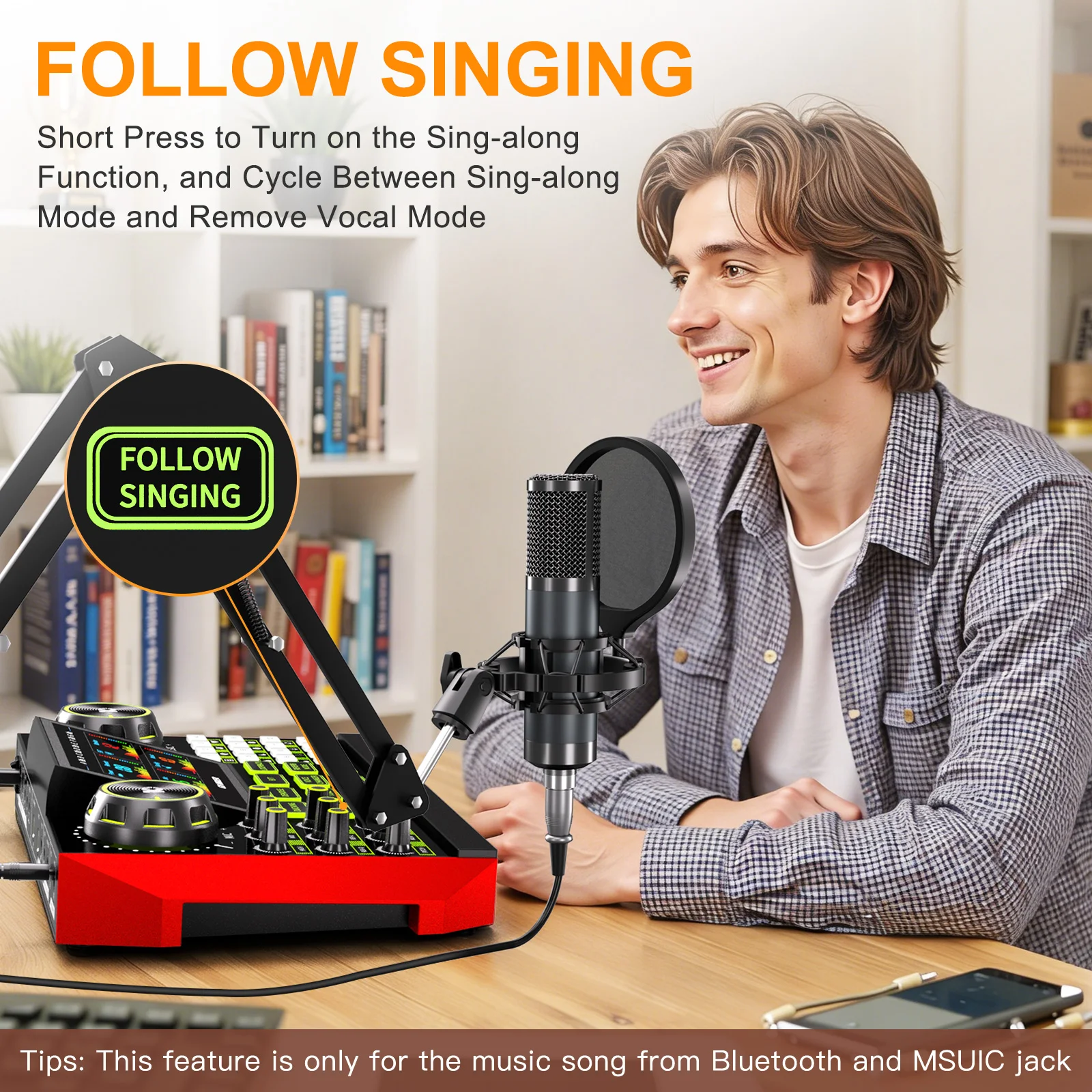 Pc Gaming Youtubers - Tenlamp Podcast Equipment with 3.5mm Condenser
