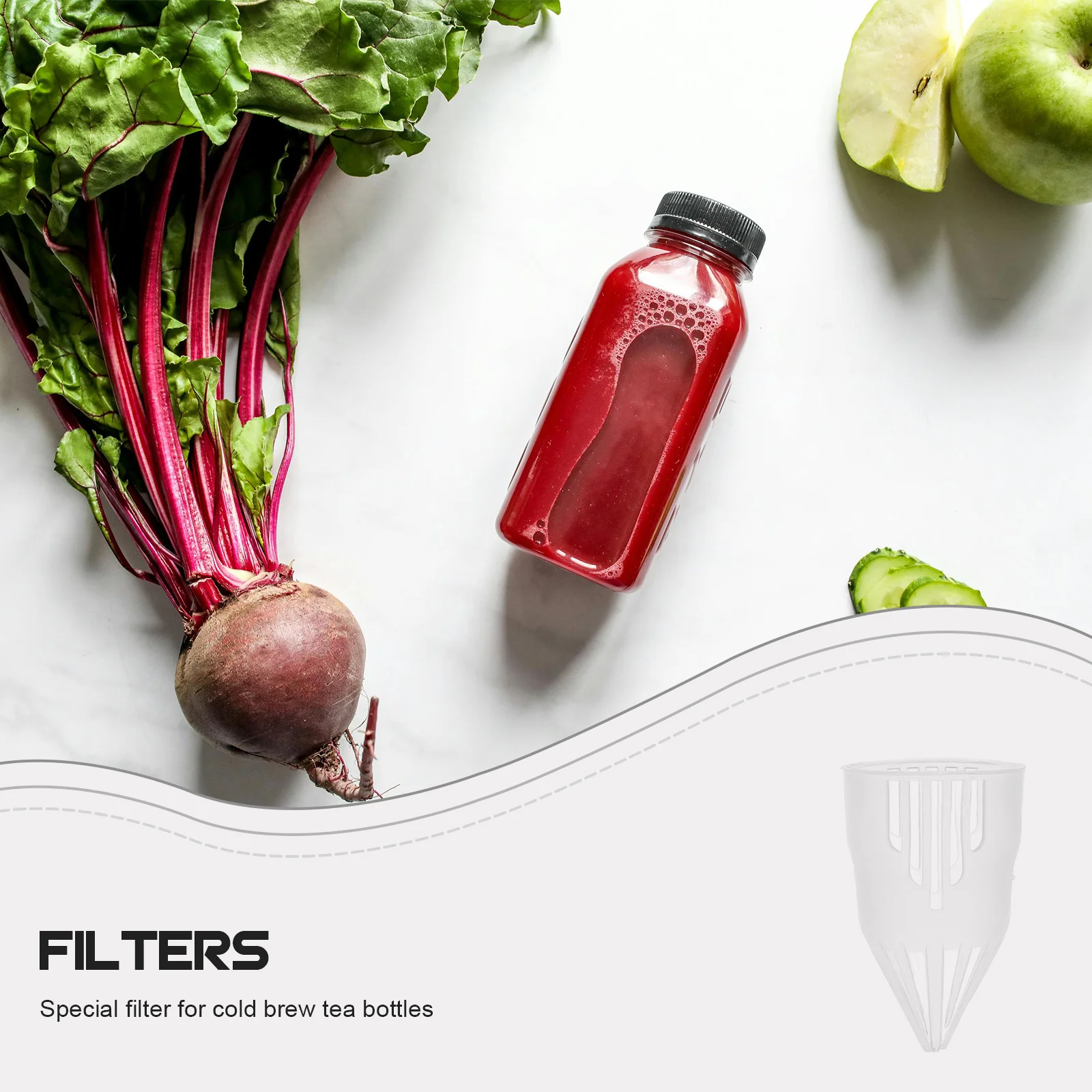 

20Pcs Tea Filter Basket for Loose Leaf Floral Teas Easy to Use Kitchen Gadget for Refreshing Drinks Tea Pot Strainers