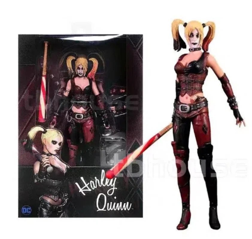 애니메이션 영화 수어사이드 스쿼드 할리퀸 관절 가동 액션 피규어 PVC 모델 스태츄 인형 장난감 책상 장식 컬렉션 선물 박스 포장