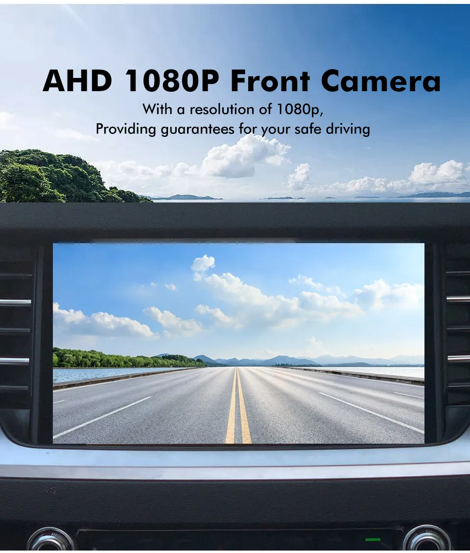 Auto-Frontkamera 1080P für VW GOLF Jetta Touareg Passat Polo Tiguan Bora Wasserdicht Weitwinkel Logo-Einbau für VW – Detail 6