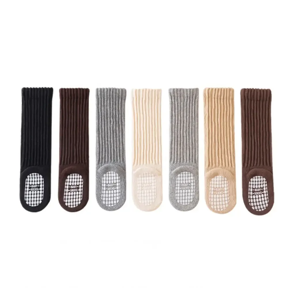 

Модные противоскользящие детские носки, толстые теплые детские носки для малышей, защита от холода, гольфы, зимние