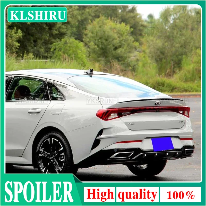 For Kia K5 Optima 2020--2024 Year Spoiler ABS Plastic Rear Trunk Wing Car Body Kit Accessories