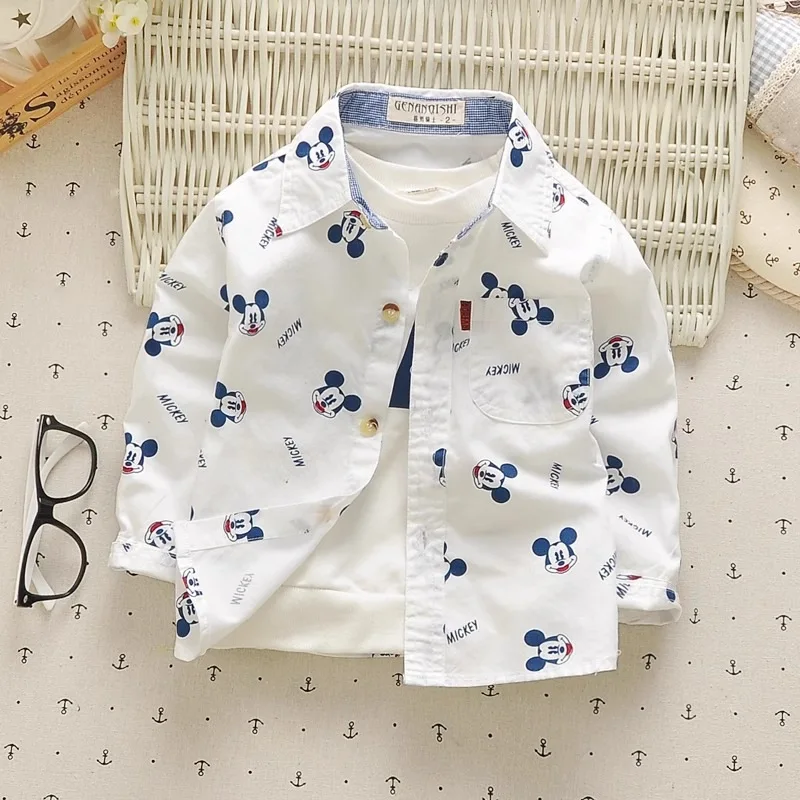 

Boys Cotton Shirt 2025, Kids Long Sleeve Top Toddler Spring Coat Infant Outerwear New Arrival