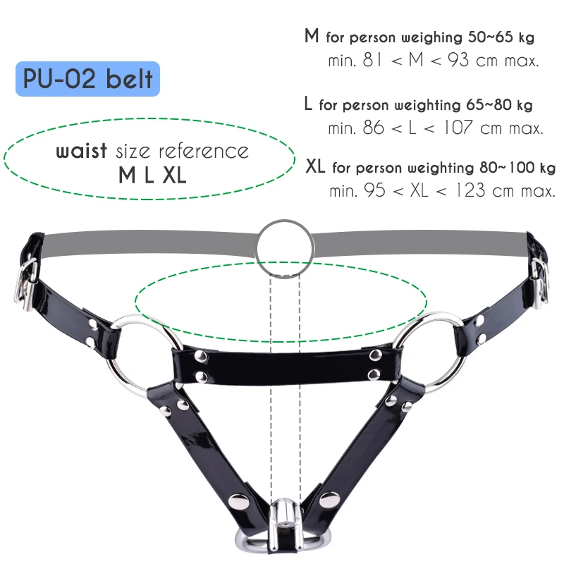 High Quality Inverted Cylinder Negative Male Chastity Cage Device With Catheter PU Harness Belt Metal Cock Rings for Men Sextoy