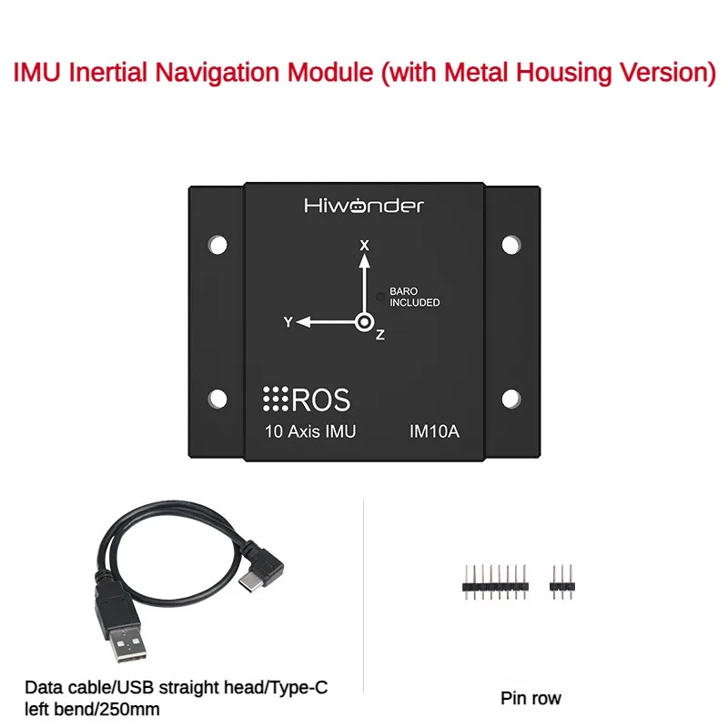 10 Axis IMU GPS inersia modul navigasi USB Magnetometer AHRS Sensor sikap giroskop untuk mobil Robot ROS Lidar MEMS RC Tank