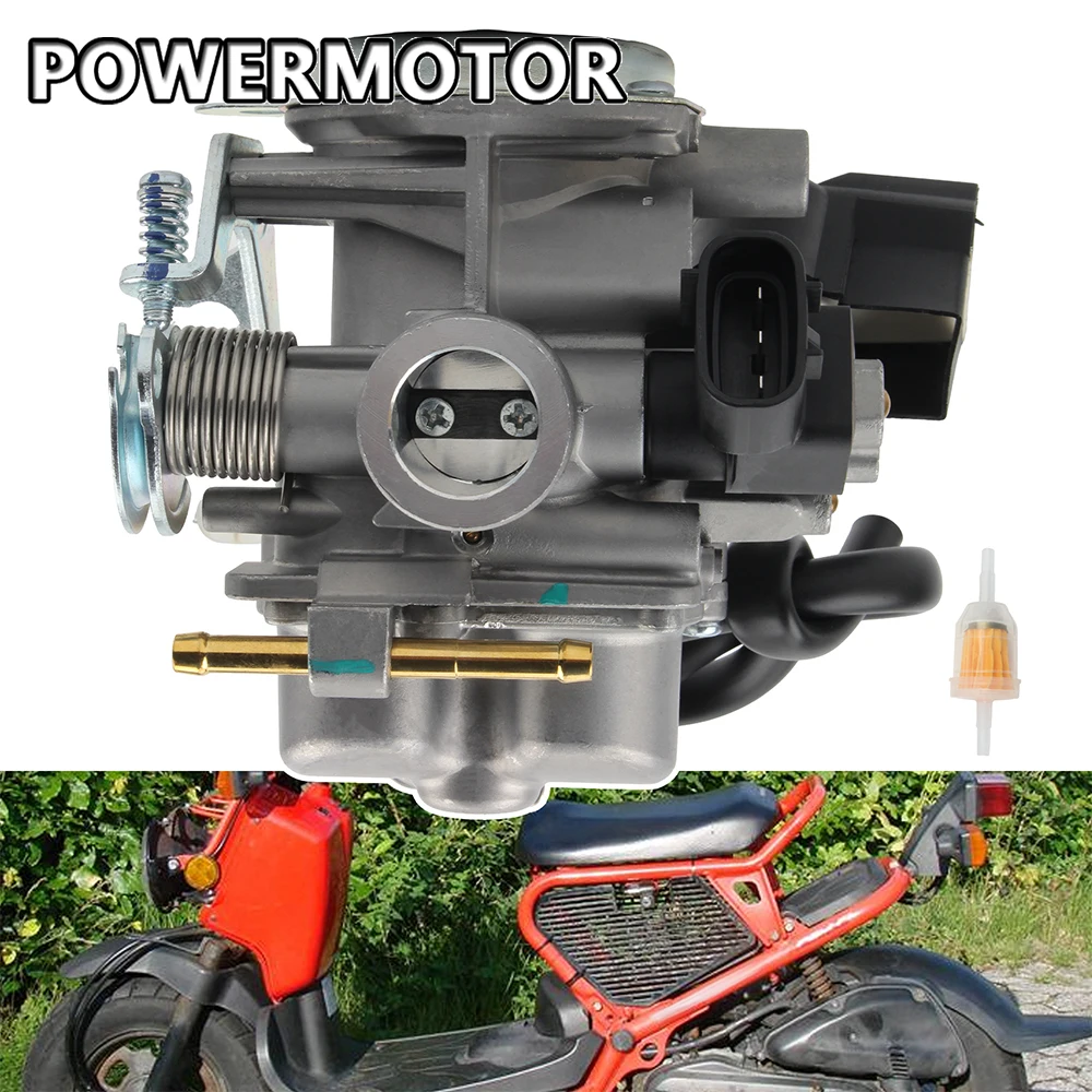 Carburador de Motocicleta para Honda NPS50 Scoopy Jazz Metro Metropolitan Ruckus Zoomer 50 CH50 CHF50, Accesorios para Scooter