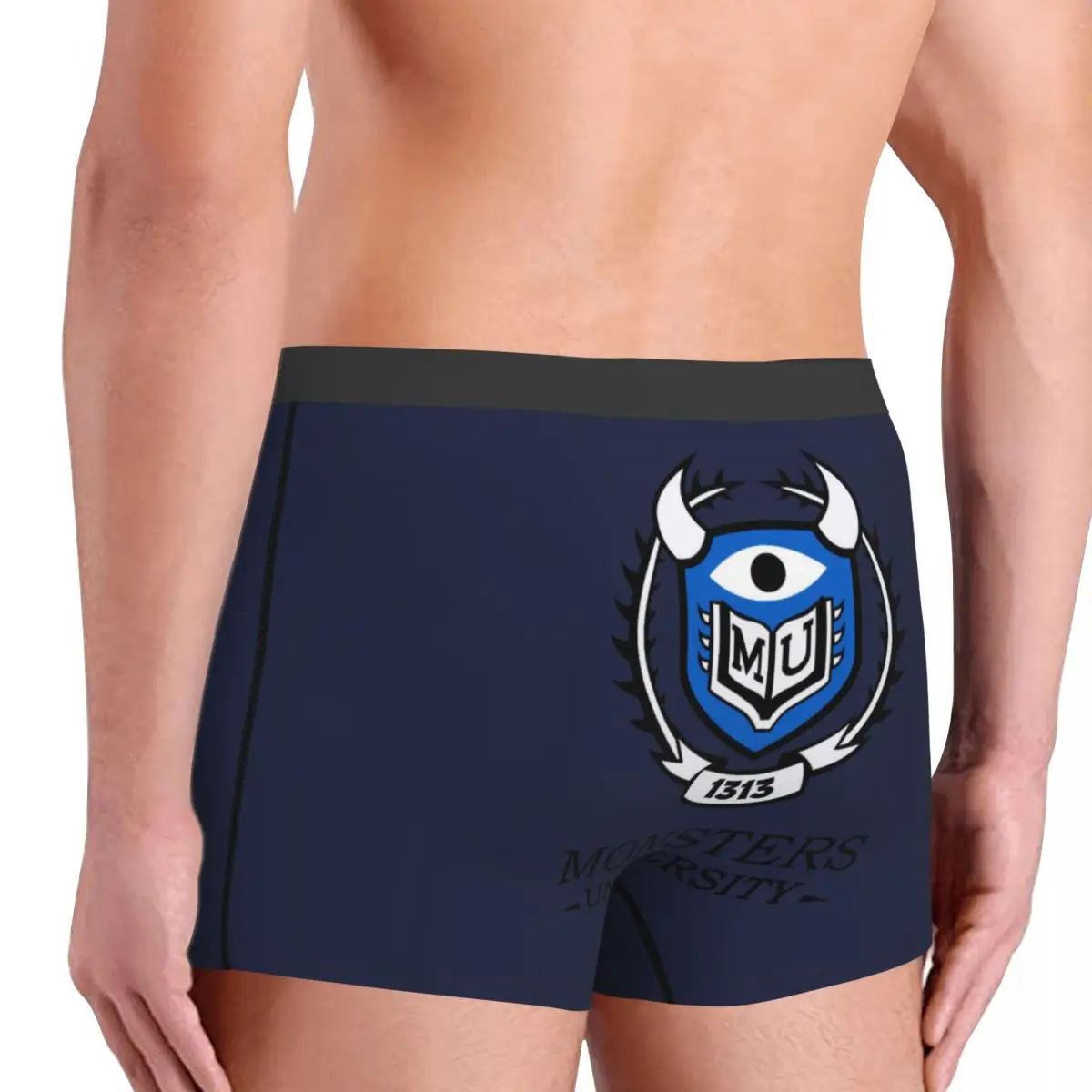 Disney Monsters University Sullivan Sullivan Underpants Breathbale Panties Men's Underwear Print Shorts Boxer Briefs