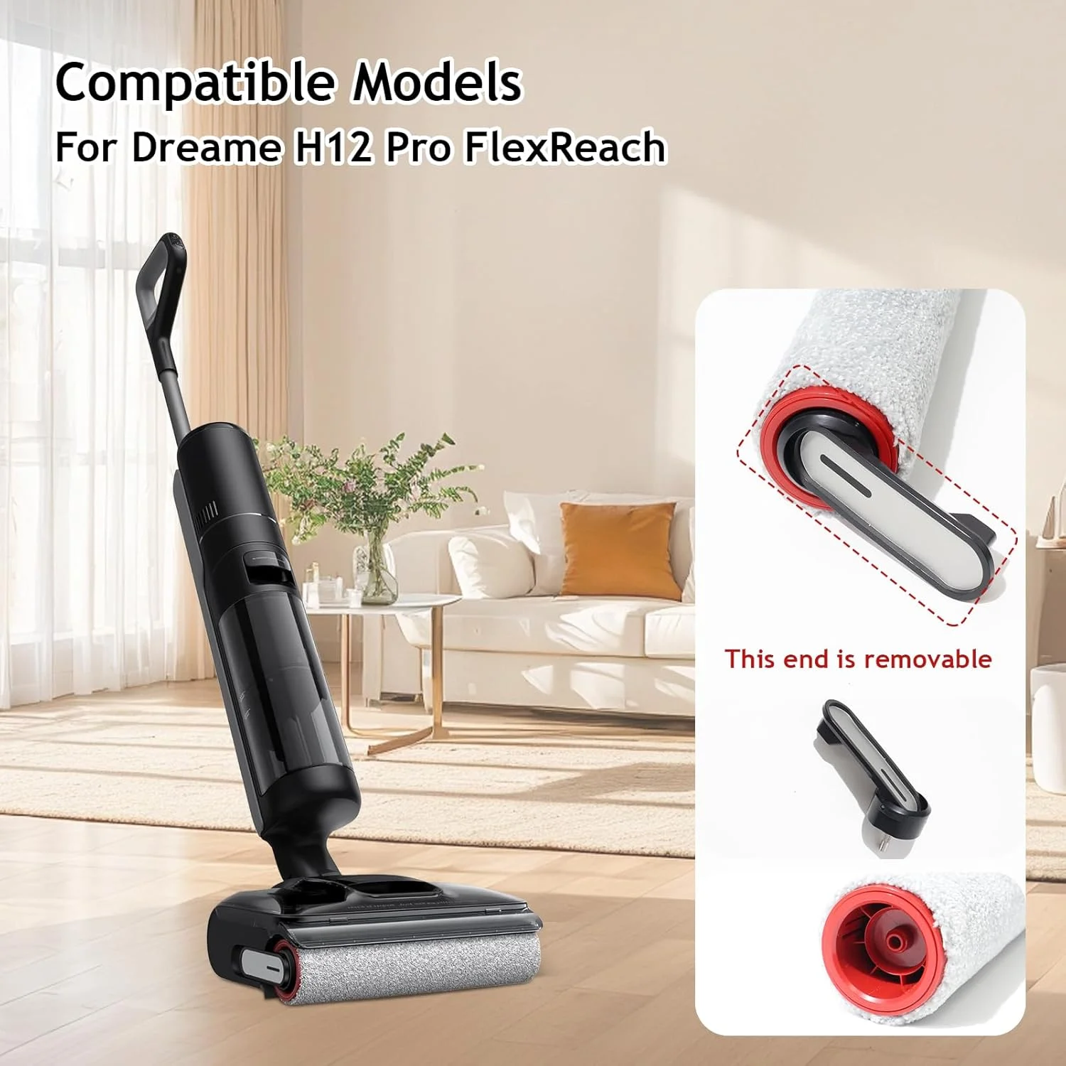 لملحقات فرشاة فلتر Hepa Dreame H15 Pro / H12 Pro FlexReach / H13 FlexReach