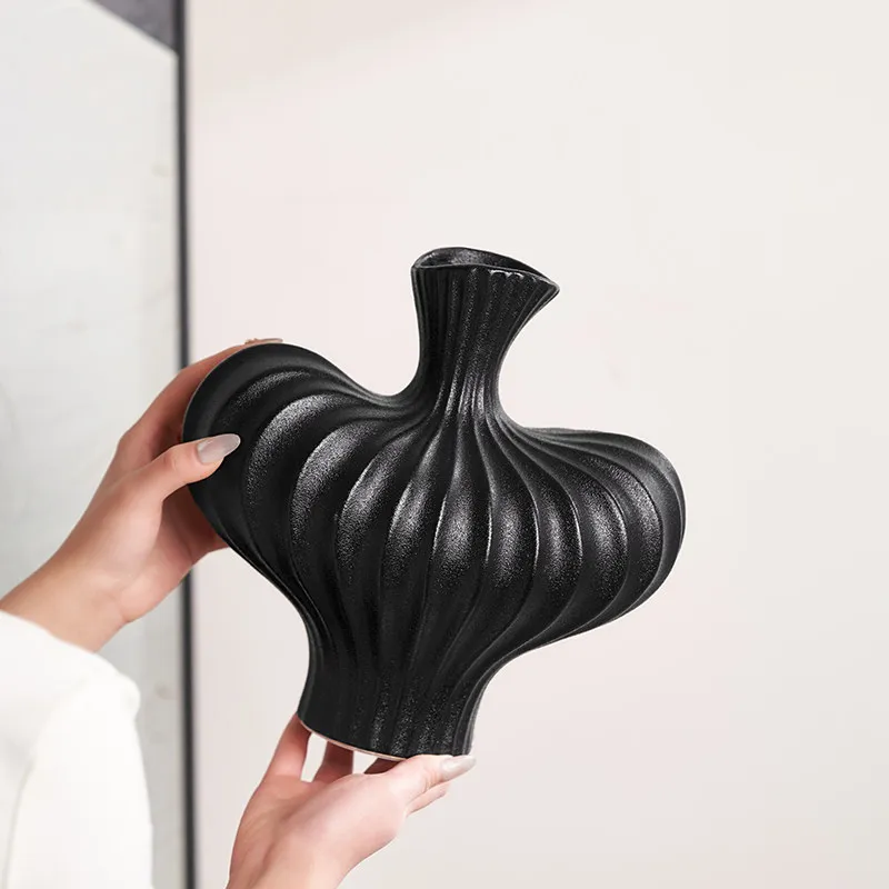 

Office Bedroom Vases Ornament Flowers Living Room Table Vases Bedroom Ceramic Home Decor Bouteille De Fleurs MH40HP