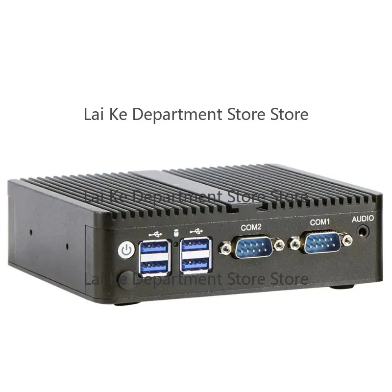 Industrial Fanless Mini PC Box 4GB DDR3 64GB ROM Dual Gigabit LAN Micro Desktop Computer Low Power Embedded Mini PC New Product