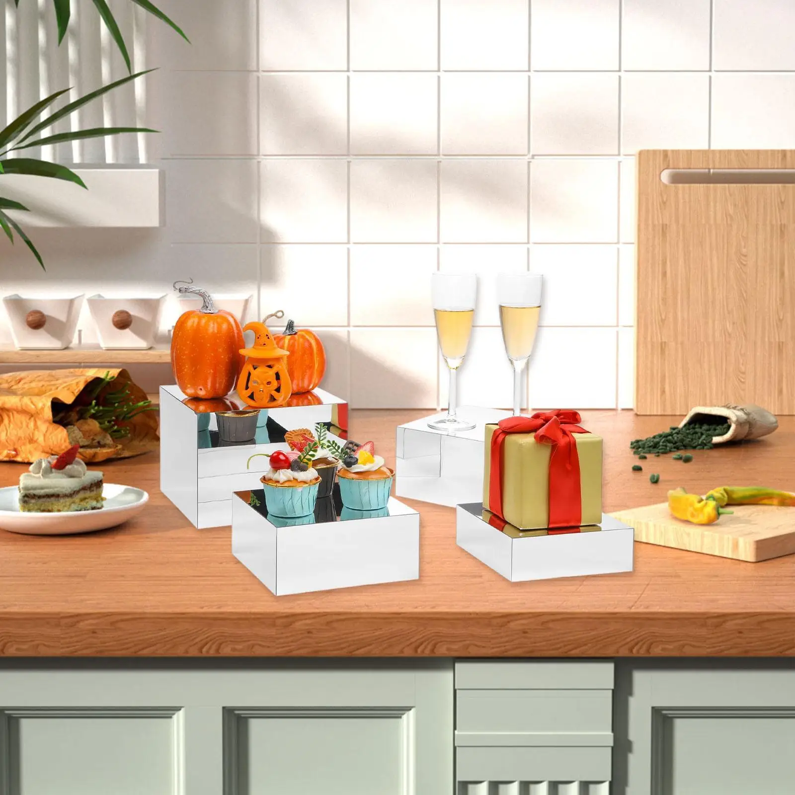 

Стойки для шведского стола, акриловые стойки для дисплея, отель, современный хлеб, свадебные конфеты, кекс