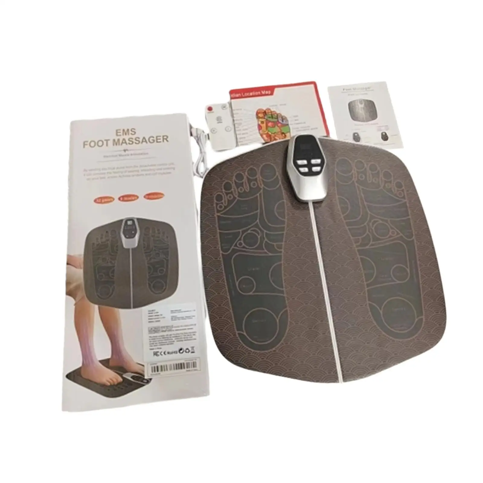 

Electric Foot Massage Pad Foot Massage Machine for Gifts Travel Women Men