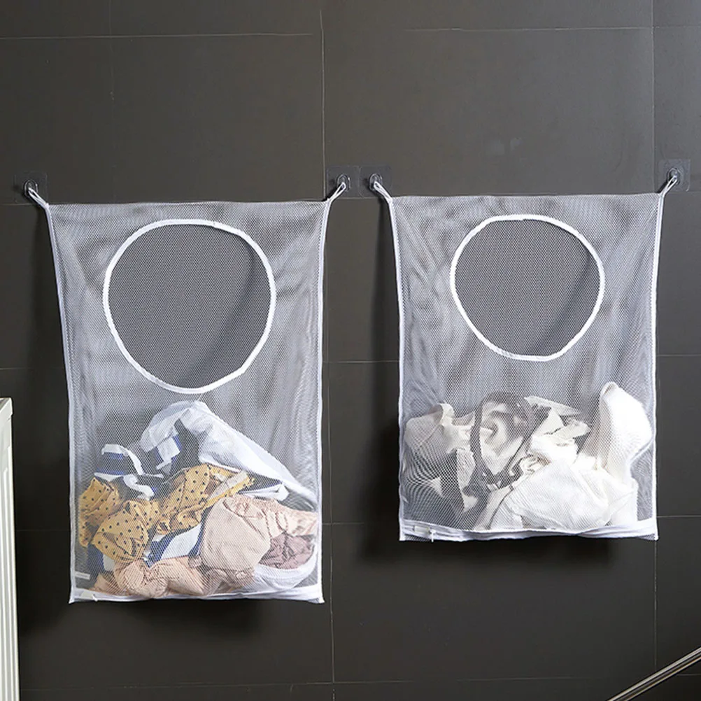 

Nylon Clothes Storage Bag Foldable With Zipper For Toy Clothing Sorting Bag Laundry Container