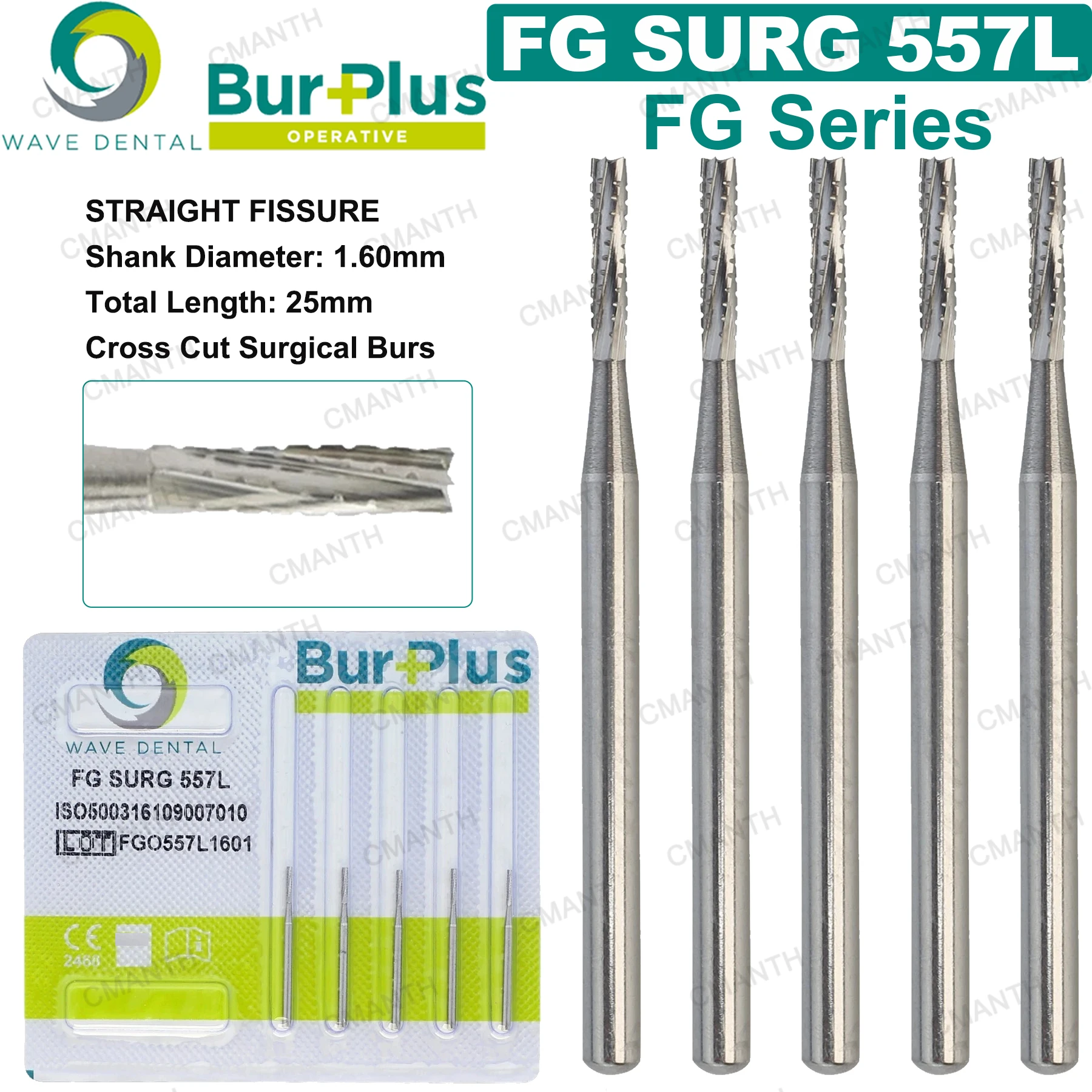 WAVE Dental Surgical Burs Tung - Carbide End Mill ulasan dan harga