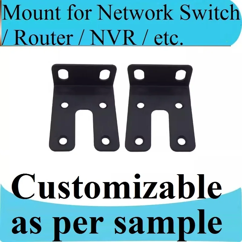 Suitable for Huawei H3C5130S Mini S3100 S5120 S24G-U switch hanging ear bracket, Welcome to Customize, Only 1pcs