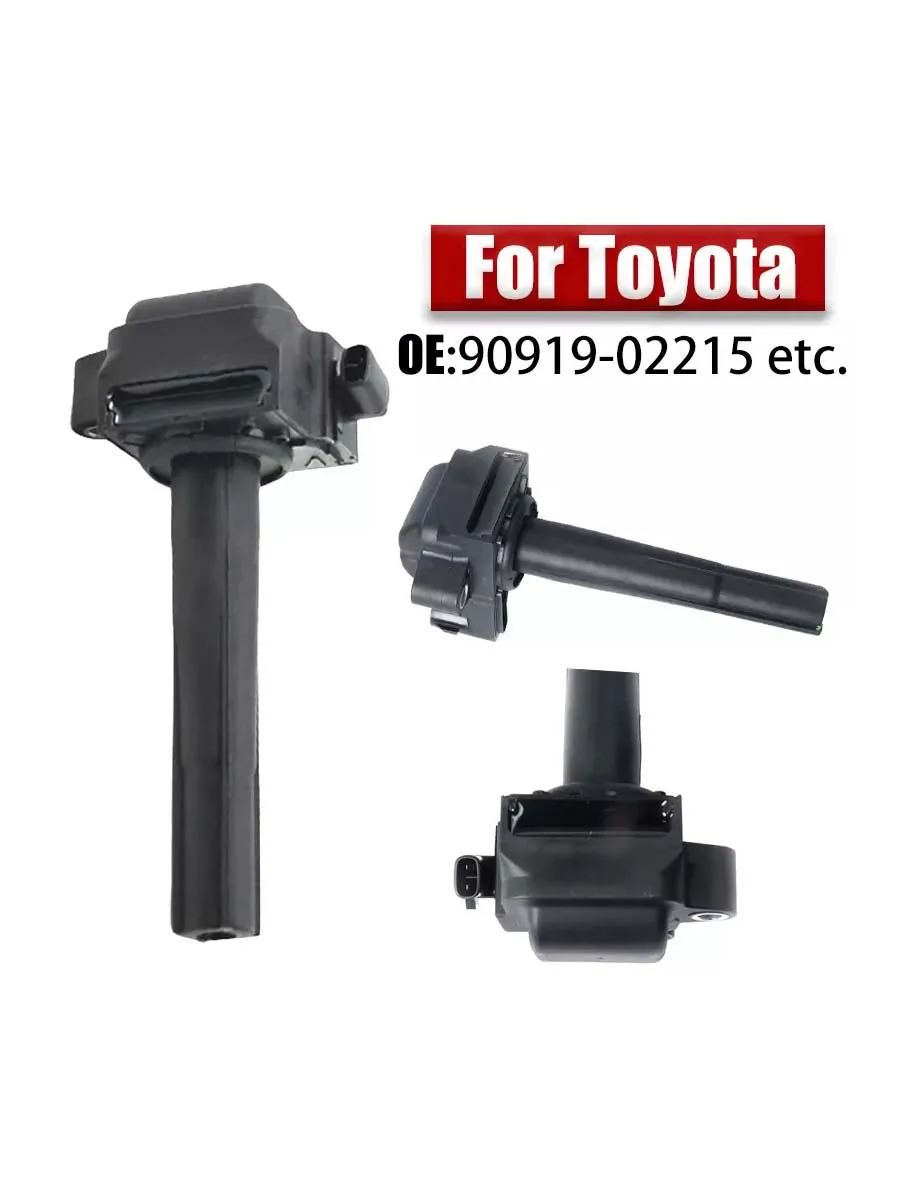 

3/4PCS Ignition Coils UF155 for 1996-2003 Avalon Camry Sienna Solara V6 90919-02215 90080-19012 52-1518 IC26 UF-155 178-8235