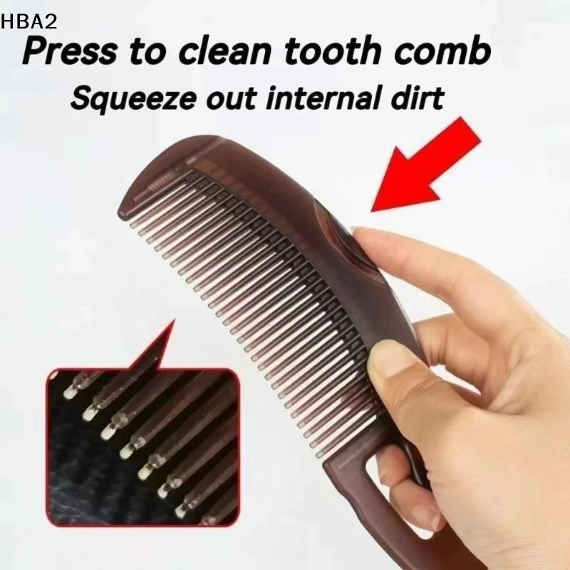 【H】Scalp Massager Comb Anti‑Dandruff Oil Control Scalp Massage Brush Hair Scalp Cleaning Tool For Head Care