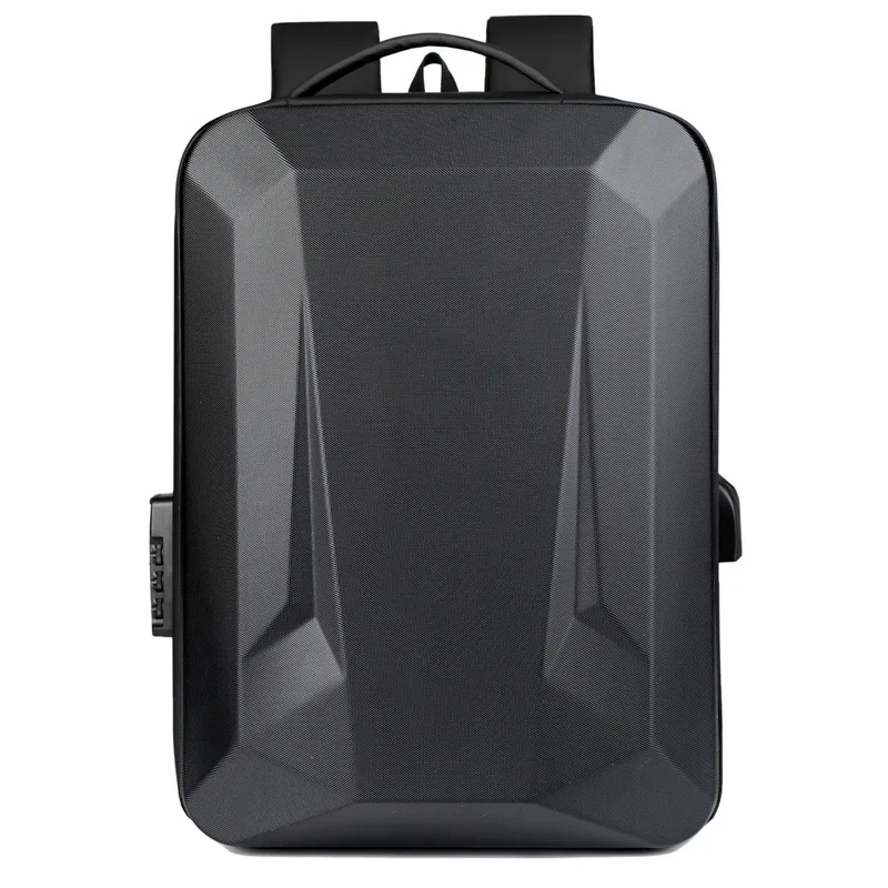 أزياء رجال الأعمال على ظهره سعة كبيرة USB مكافحة سرقة توسيع حقيبة السفر الجديدة هارد شل طالب حقيبة الكمبيوتر المحمول