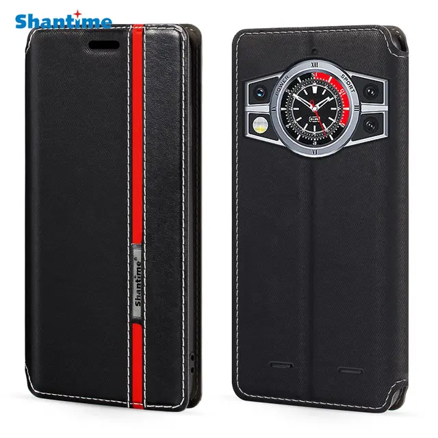 Dla Cubot KingKong 9 Case Fashion Multicolor Magnetic Closure Leather Flip Case Cover z uchwytem na kartę 6,583 cala