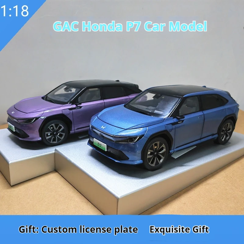 

Original GAC Honda 1:18 Scale 2025 P7 New Energy EV Alloy Metal Diecast Car Model For Collection Display Automotive Collectors