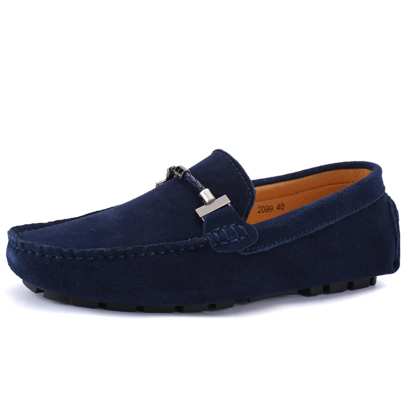 Suede Loafers Men Casual Leather Slip On Driving Shoes Fashion Plus Big Size 50 51 52 Luxury Brand Designer Shoes Spring Autumn