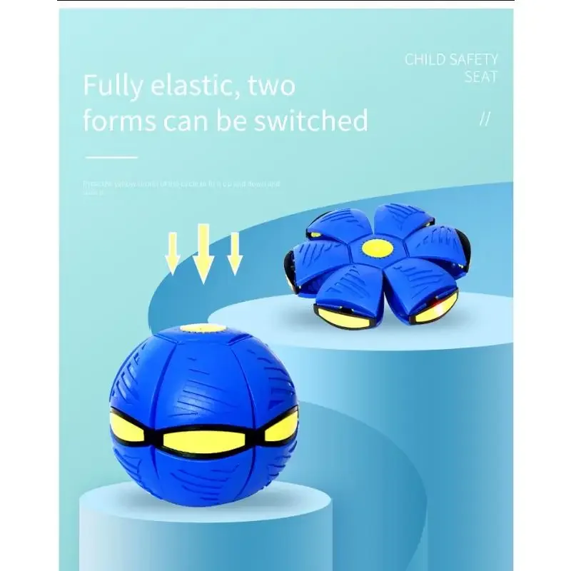 Parent Child Interaction Sports Magical UFO Ball Step on Ball Thickened Children's Toy Elastic Outdoor Patting Step on Ball Toy