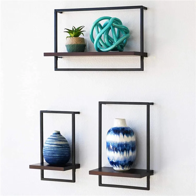 

Modern Wall Shelf Decorative Wall Mounted Wood Decoration Floating Shelves