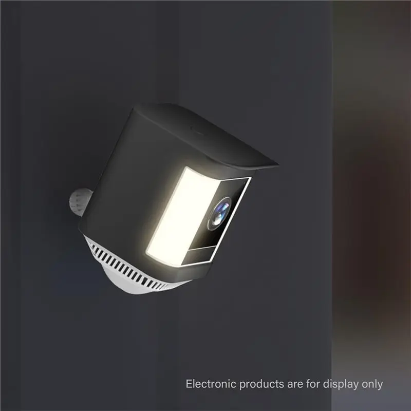 A92Z UV Resistant Protective Cover For Ring Spotlight Cam Pro/Plus Weatherproof Security Camera Case Outdoor Housing Shell