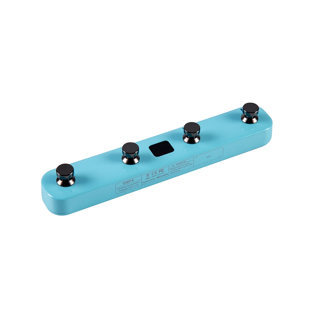 Mooer GWF4 Wireless Footswitch Switch Pedal Controller for Prime