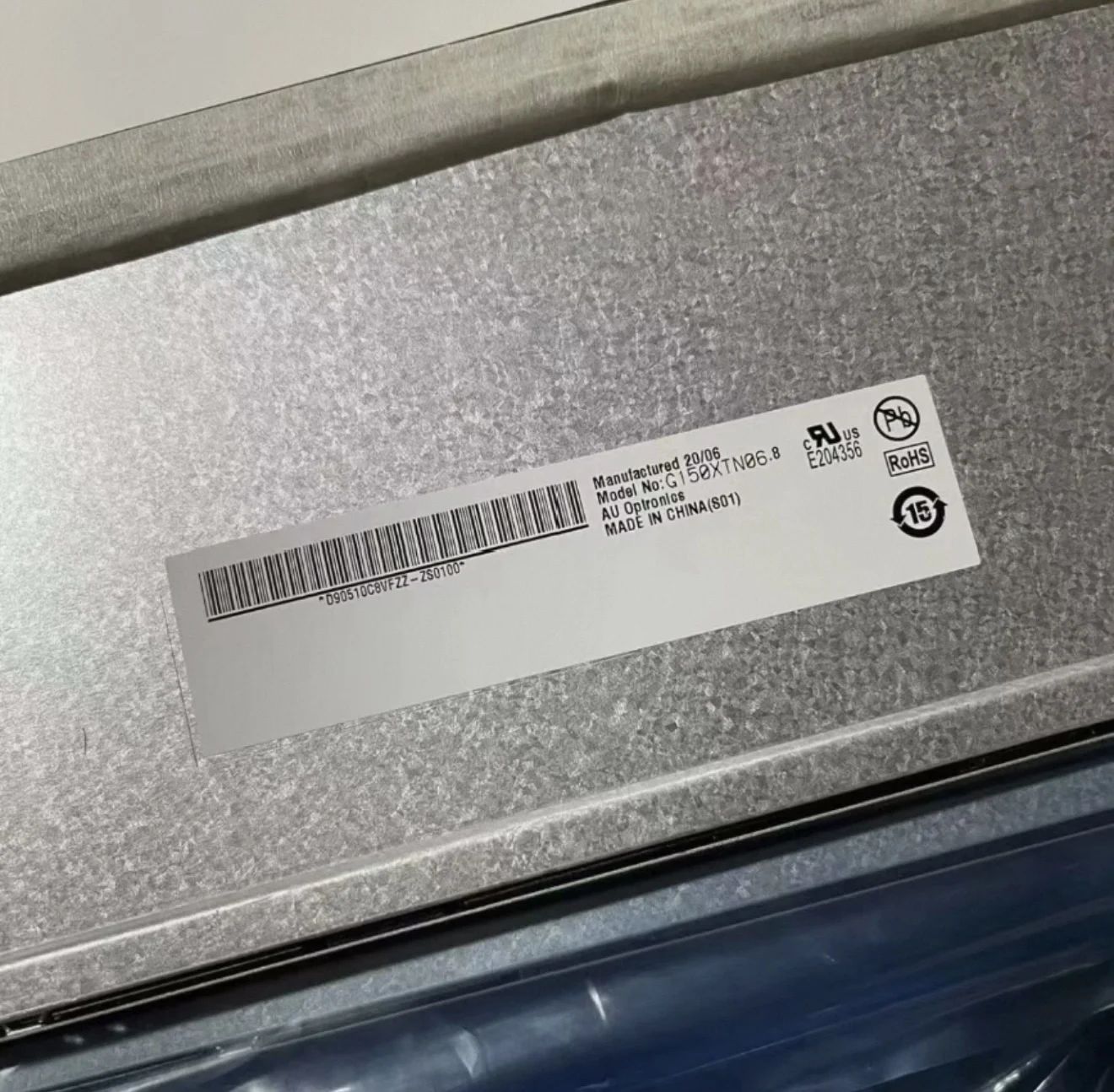 Brand new genuine 15-inch G150XTN06.8 LCD display screen