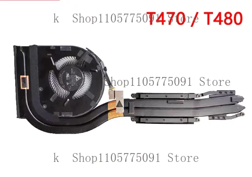 New Original CPU Cooler Cooling Fan for Lenovo ThinkPad T470 T480 Heatsink   Discrete Graphics 01YR202 01YR200