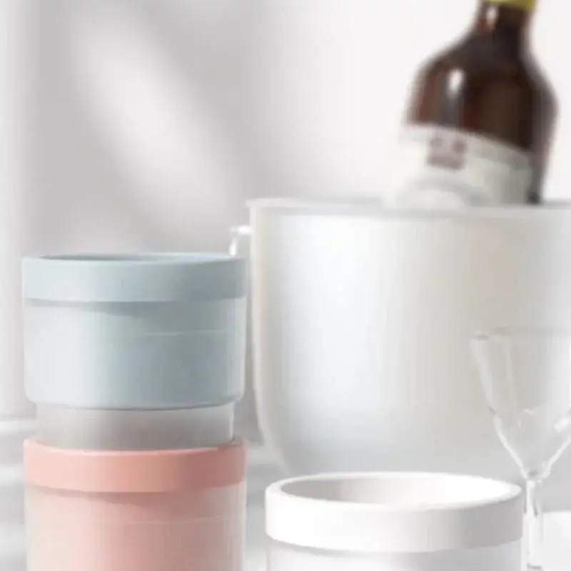 قوالب هوكي الجليد قوالب إبداعية مصنوعة يدويًا لصنع مكعبات ثلج الويسكي من الدرجة الغذائية وحاويات مستحضرات التجميل وإكسسوارات قالب المصاصة