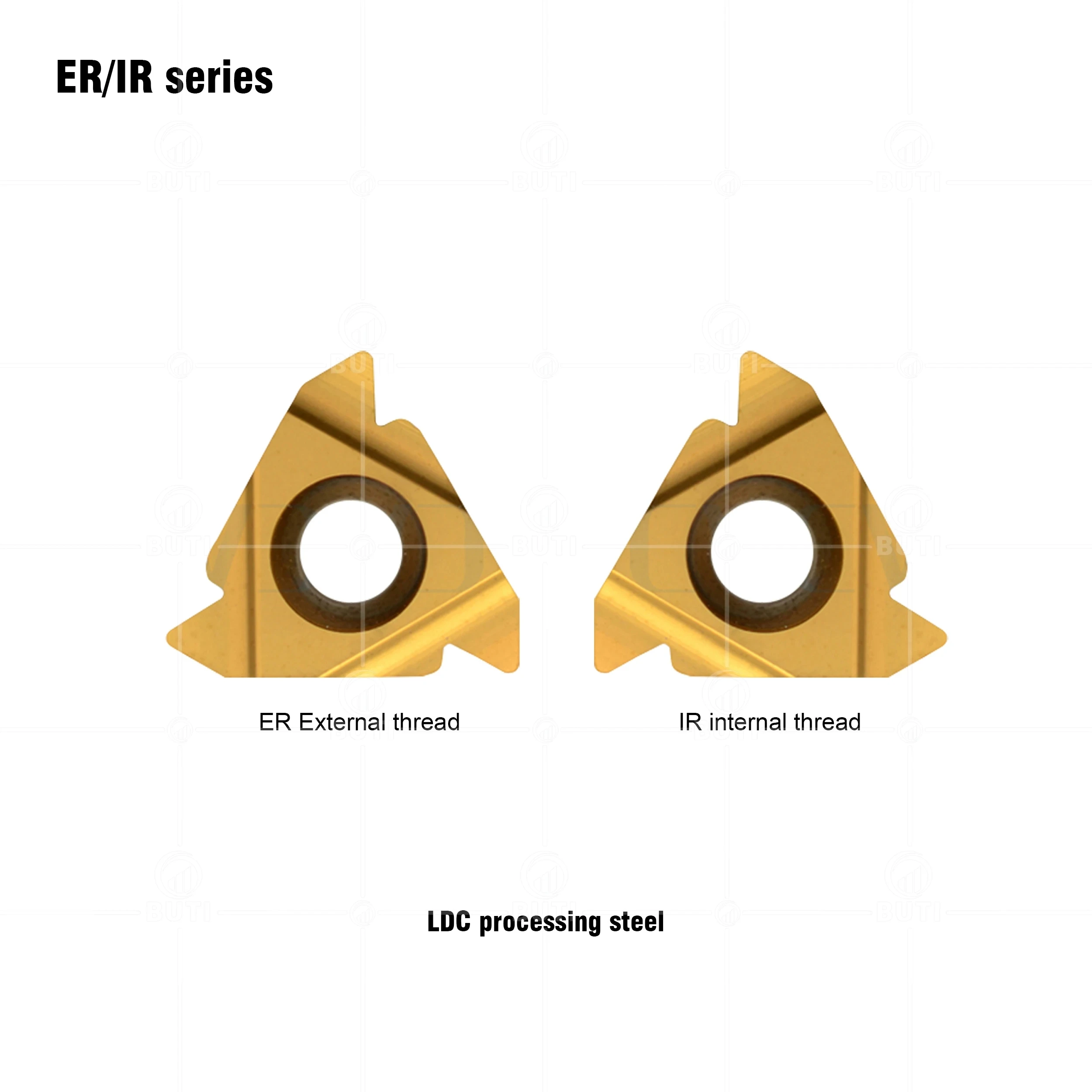 DESKAR 100% Original 22ER 22IR 3.5 4.0 4.5ISO 5.0ISO 5.5ISO 6.0ISO LDC Threading Carbide Inserts CNC Lathe Cutter Tool For Steel