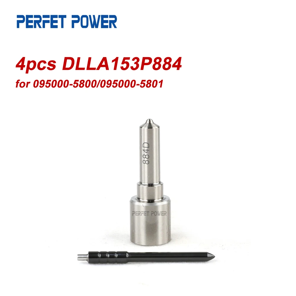 

4pcs DLLA153P884 Diesel Nozzle for 095000-5800, 095000-5801, 6C1Q-9K546-AC Fuel Injector China Made New