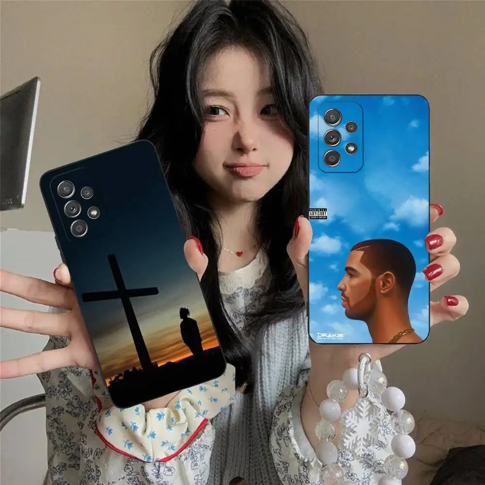 

Rapper D-Drake Phone Case For Samsung S25,S24,S21,S22,S23,S30,Ultra,S20,Plus,Fe,Lite,5G Black Cover