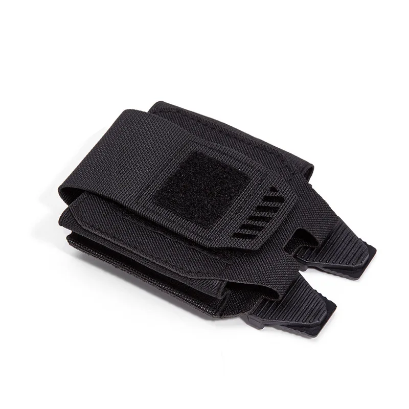 Tactical 500D Handcuff Pouch Low Profile Waist Case Holster Duty Belt Vest Law Enforcement Outdoor Hunting MOLLE Belt Bag