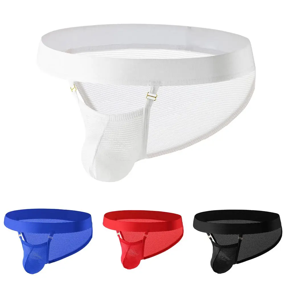 Casual Wear Sports Activities Quick Dry Briefs Sexy Men's Panties Lightweight Breathable Men's Underwear Sexy S White
