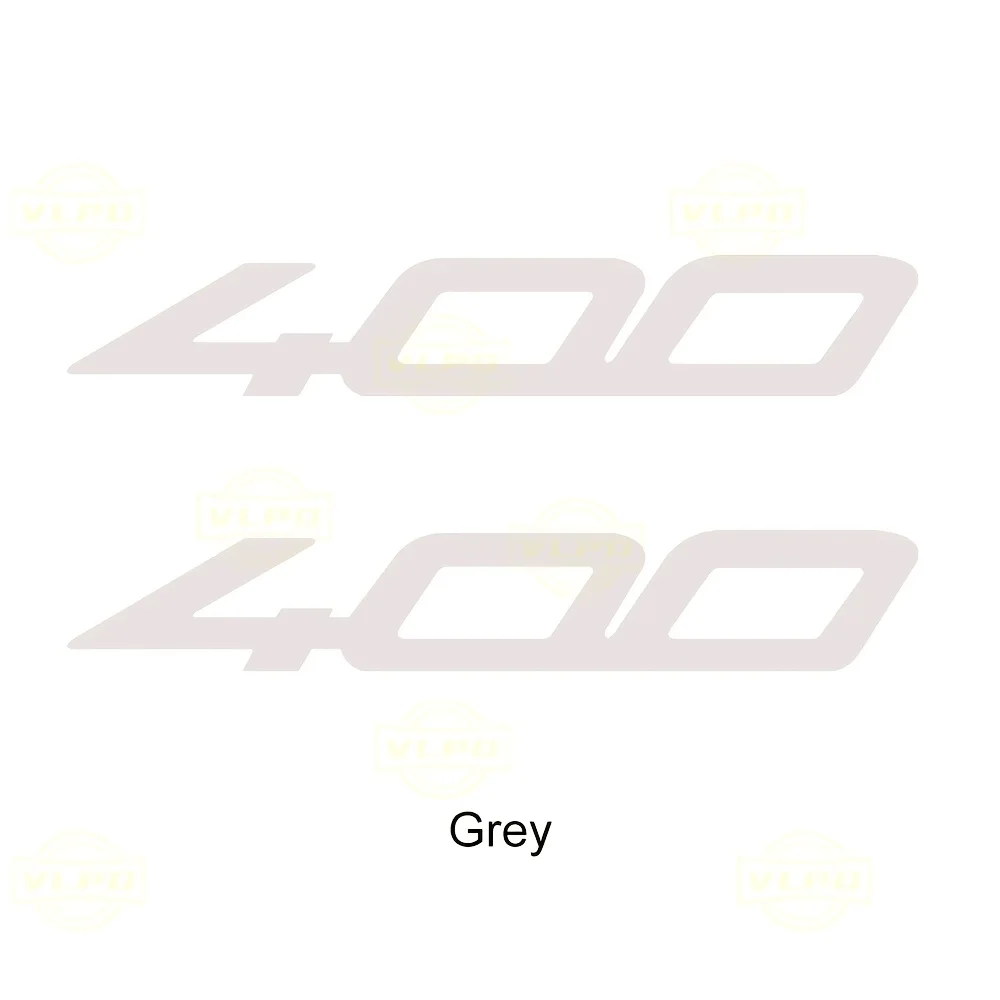 2 Stück 400 Nummern wasserdichtes Vinyl-Aufkleber-Set für Motorrad, Auto, Helm, Aufkleber – Detail 2