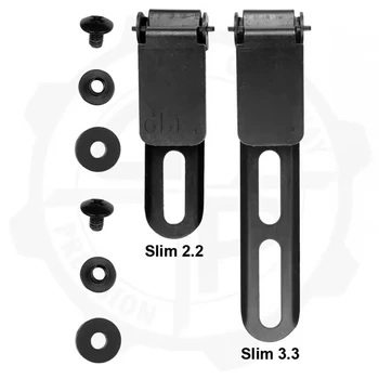 1 takım paslanmaz çelik KYDEX kılıf kemer klipleri bıçak Scabbards K kılıf bel klip kelepçeleri DIY siyah klip aksesuarları parçaları yapmak