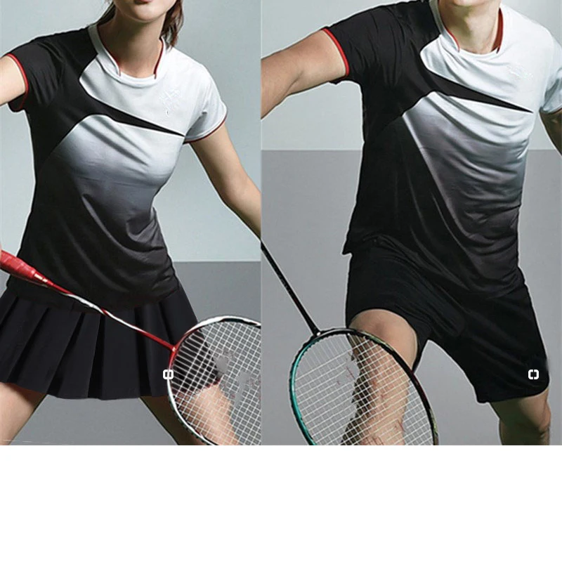 Badminton clothing women summer men quick-drying breathable playing tennis air volleyball clothes match clothes skirt trousers