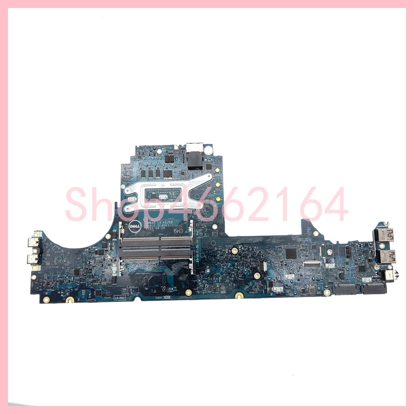 Imagem -02 - Laptop Motherboard para Dell Precision 7560 La-k621p com Cpu i7 I911th Gen Ddr4 100 Testado ok