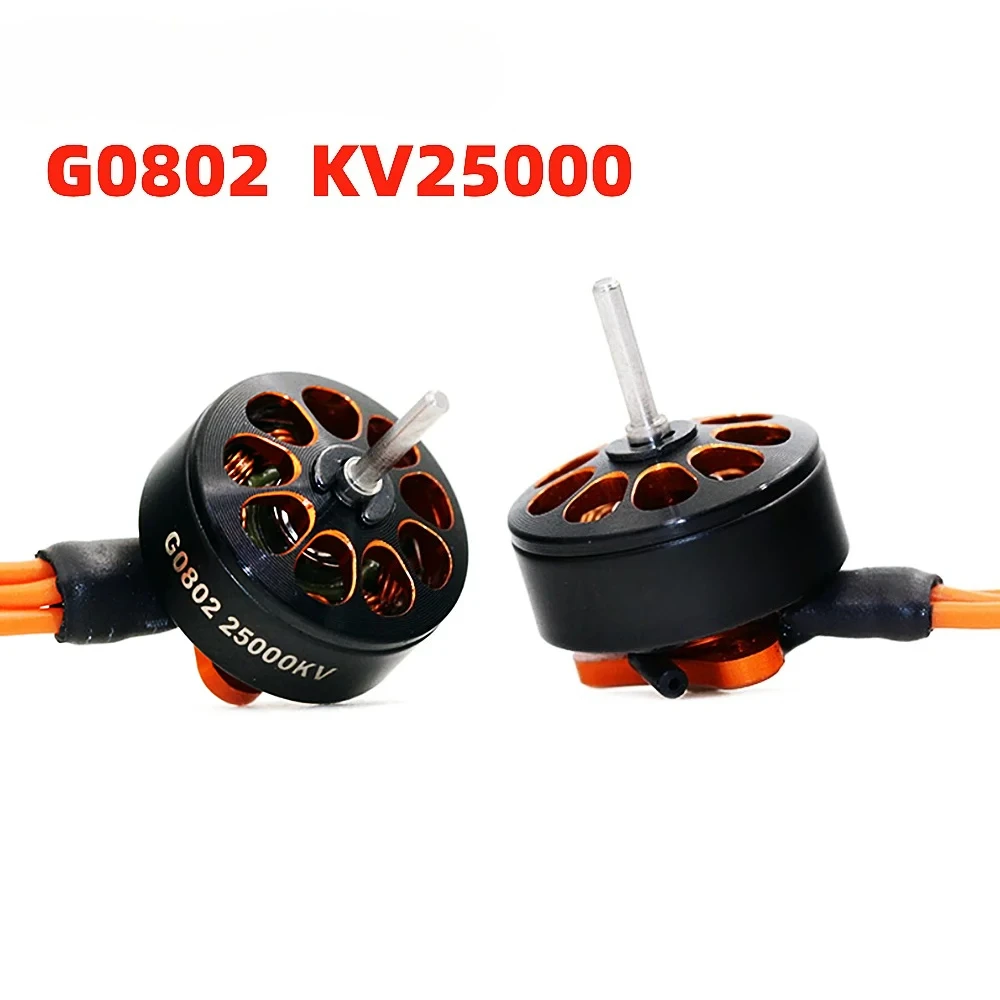 G0802 25000KV Brushless Motor 1.0mm Shaft Double Bearing for FPV Drone