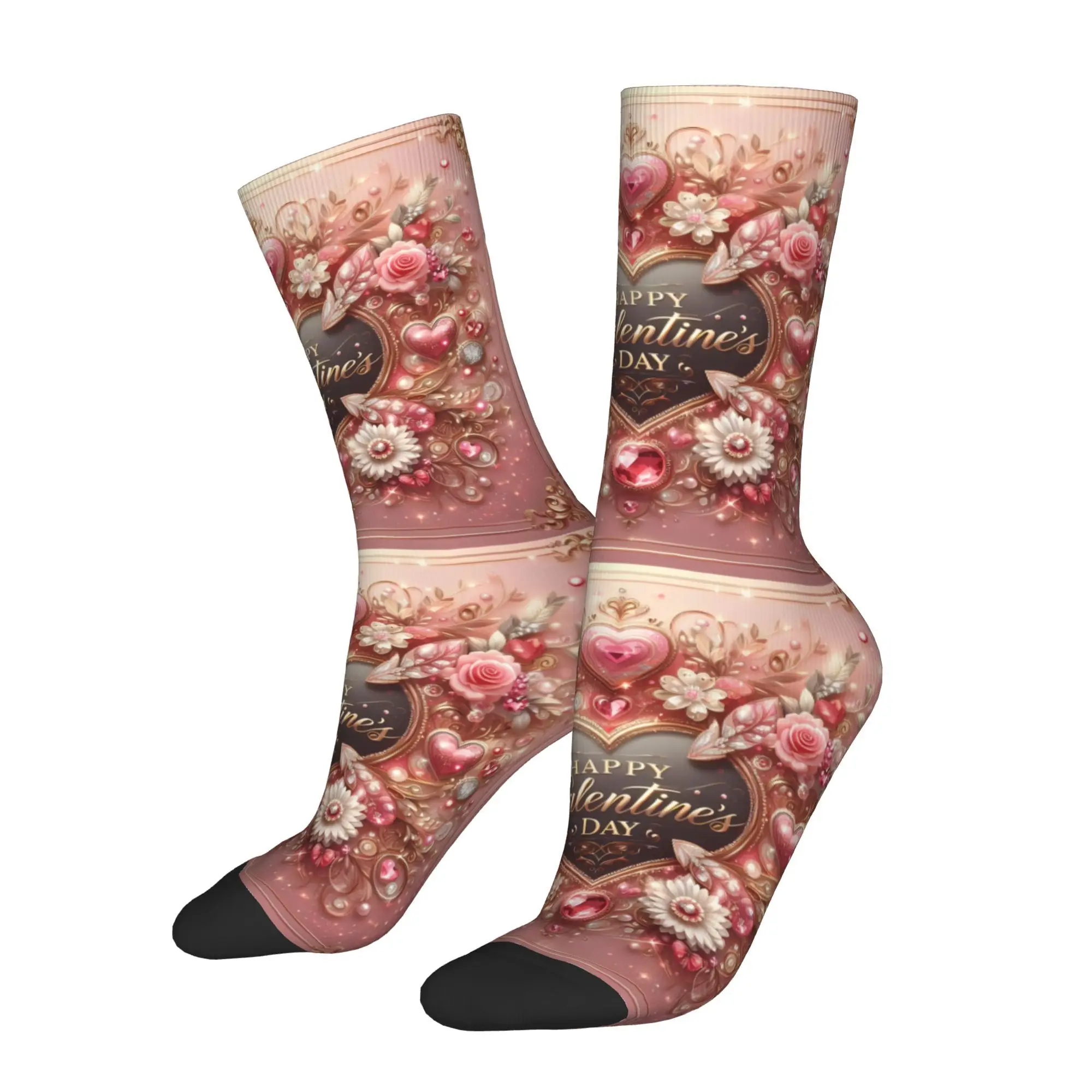 

Day Socks Male Mens Women Spring Stockings Printed