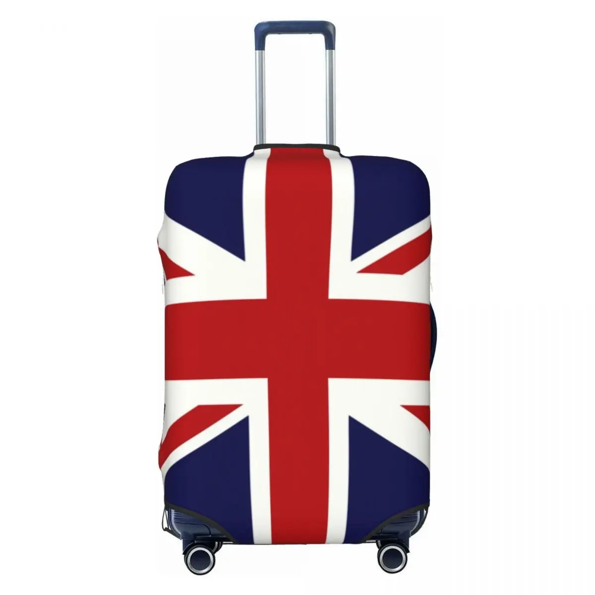 

Custom Union Jack Flag Of The UK Travel Luggage Cover Washable Suitcase Cover Protector Fit 18-32 Inch