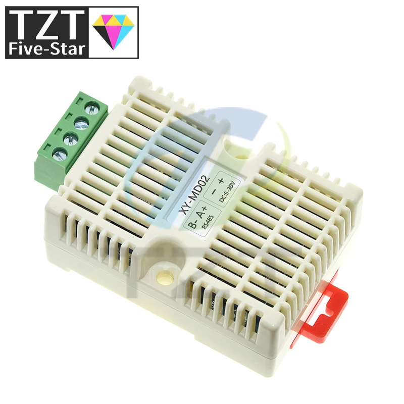 TZT XY-MD02 Temperature and Humidity Transmitter Detection Sensor Module Modbus SHT20 Temperature Sensor RS485 Signal Analog